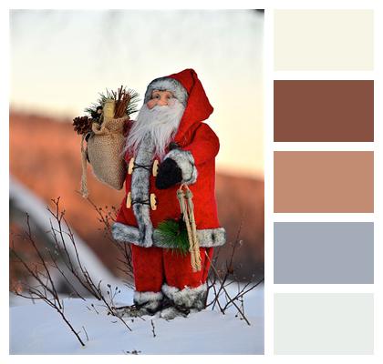 Nature Santa Claus Winter Image